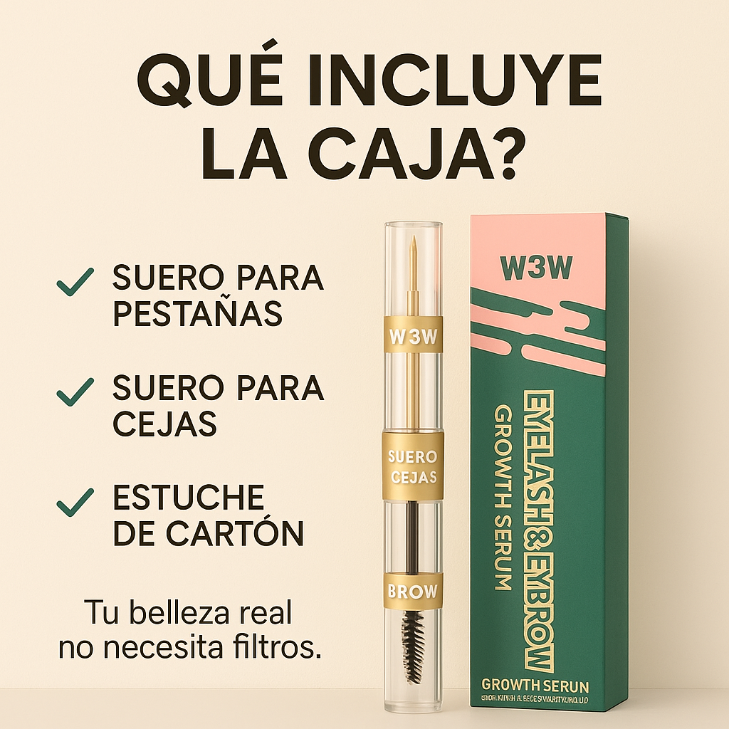 Serum de Cejas y pestañas 2 en 1