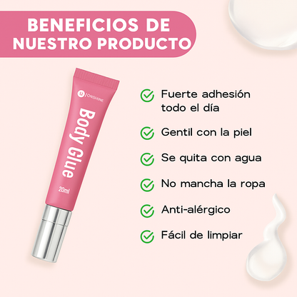 Body Glue Adhesivo Para Vestidos, Medias y Blusas Straple