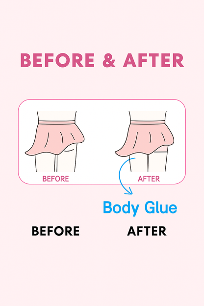 Body Glue Adhesivo Para Vestidos, Medias y Blusas Straple