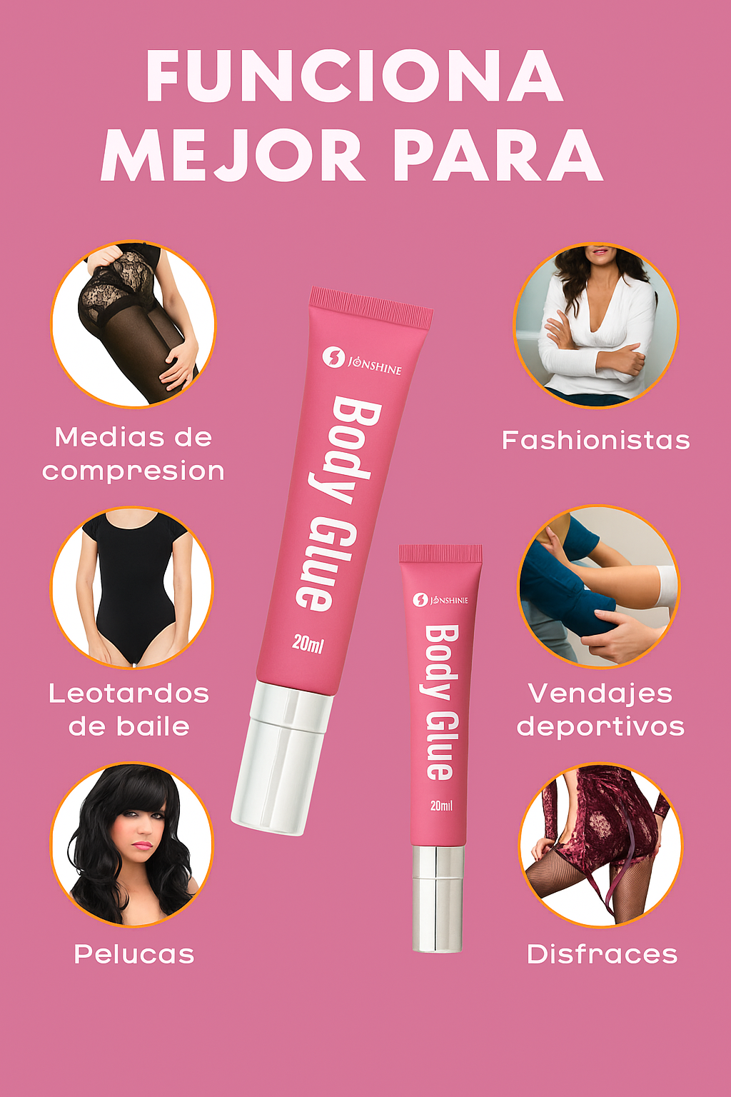 Body Glue Adhesivo Para Vestidos, Medias y Blusas Straple